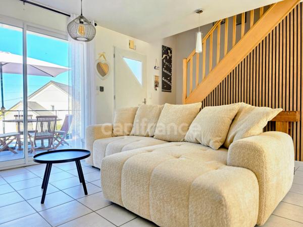 À VENDRE PAVILLON INDIVIDUEL AVEC VUE MER, SOUS-SOL COMPLET ET TERRAIN DE PLUS DE 800m² à CRIEL SUR MER (76)