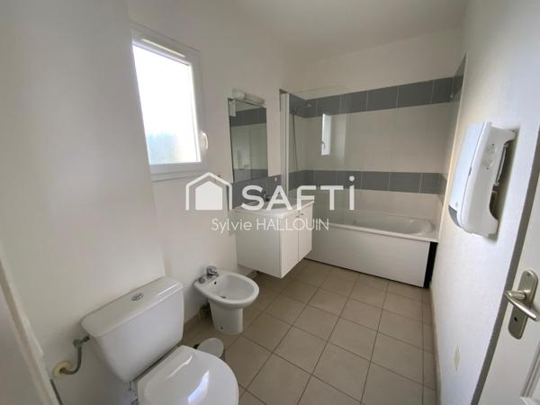 Appt T2 32m² bord de mer avec terrasse, parking privé