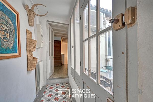 Maison de ville artistique et bohème – Centre Ville