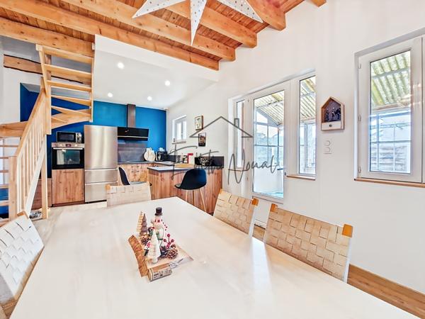 Millau (12100) Maison 3 pièces 72 m² rénovée – Confort et style de vie urbain au calme