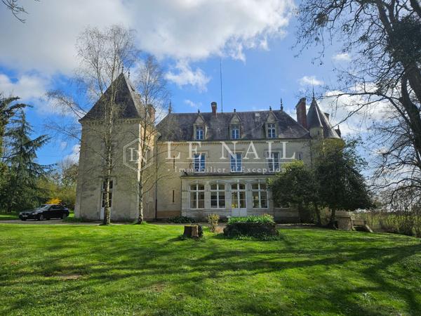 Agréable château du XIXe siècle dans la Sarthe
