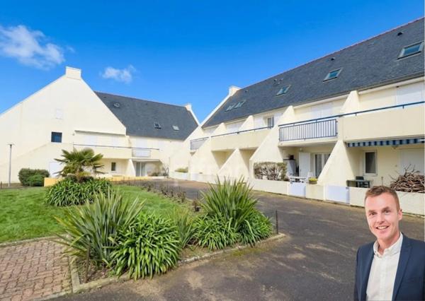 SAINT NIC - vente à 100 m de la plage - appartement T2 bis de 20 m² habitable - Tarasse - Parking privé