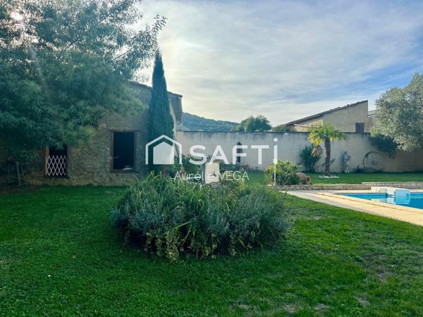 Maison familiale avec piscine et dépendance, Aigues-Vives (09600)