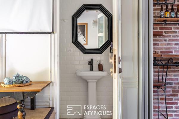 Loft de caractère à l’esthétique industrielle vintage