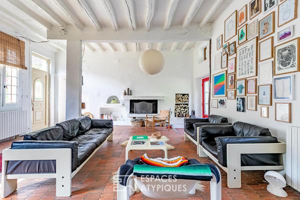 Maison à l’esprit cottage dans un environnement très préservé