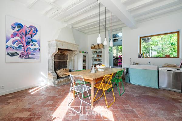 Maison à l’esprit cottage dans un environnement très préservé