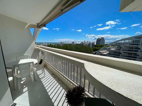 Studio cabine Vue Mer - La Grande Motte