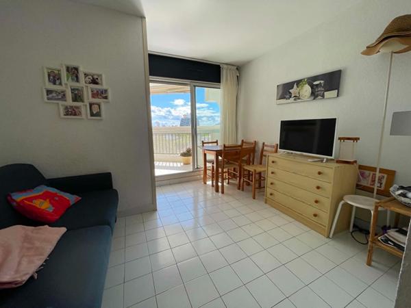 Studio cabine Vue Mer - La Grande Motte