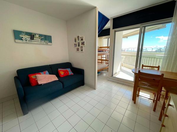 Studio cabine Vue Mer - La Grande Motte
