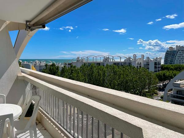 Studio cabine Vue Mer - La Grande Motte