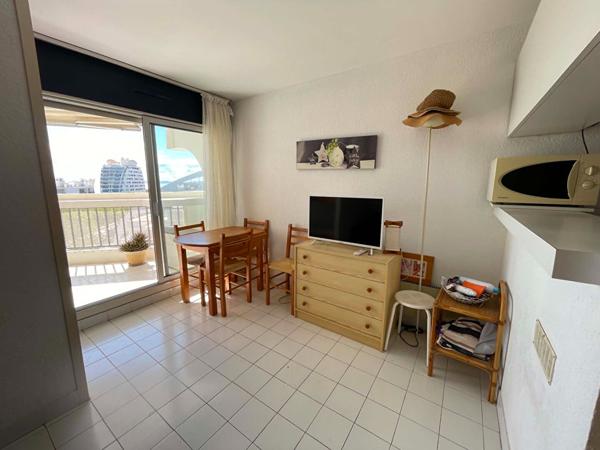 Studio cabine Vue Mer - La Grande Motte