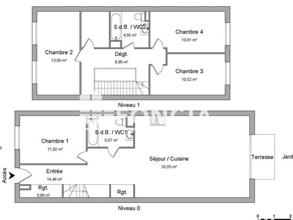 Location Maison 5 pièces 118 m² - 84 RUE VICTOR HUG0 Rosny-sous-bois 93110