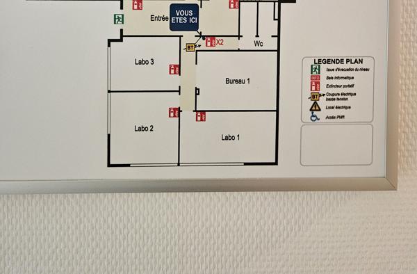 A LOUER - Bureaux 71.50 m² - Sainte Luce Sur Loire