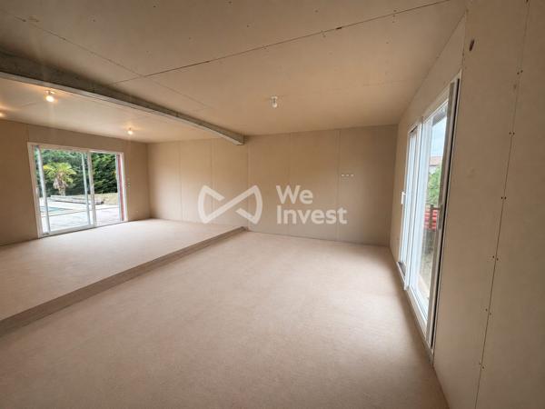Maison T4 neuve à personnaliser – Grand terrain avec piscine