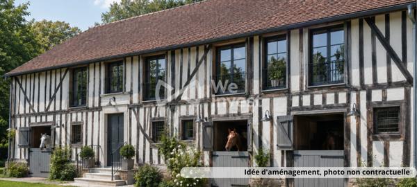 Terrain et ancienne écurie