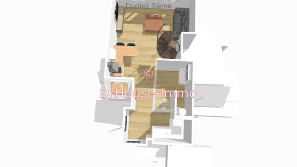 Appartement à vendre 3 pièces de 44 m²