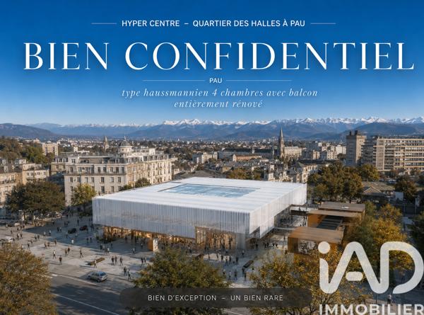 Appartement à vendre 5 pièces 132 m² Pau
