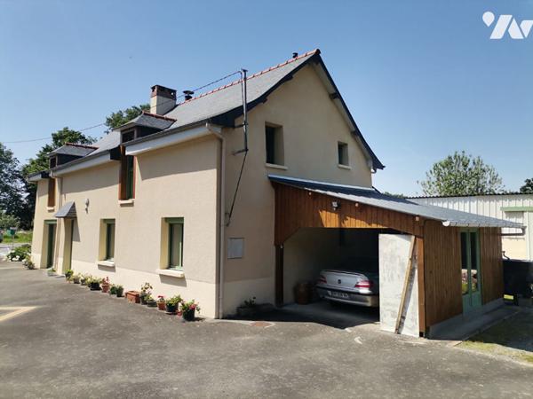 GEVEZE, Maison de 134 m² avec dépendances et terrain de 1700 m² env.