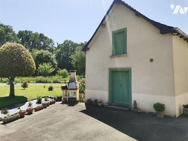 GEVEZE, Maison de 134 m² avec dépendances et terrain de 1700 m² env.