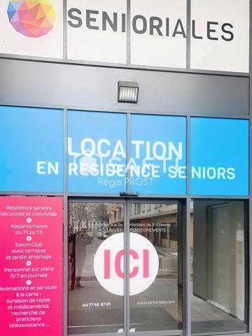 Appartement T2 De 46 m2 vendu loué dans une résidence Senioriales idéal investissement locatif