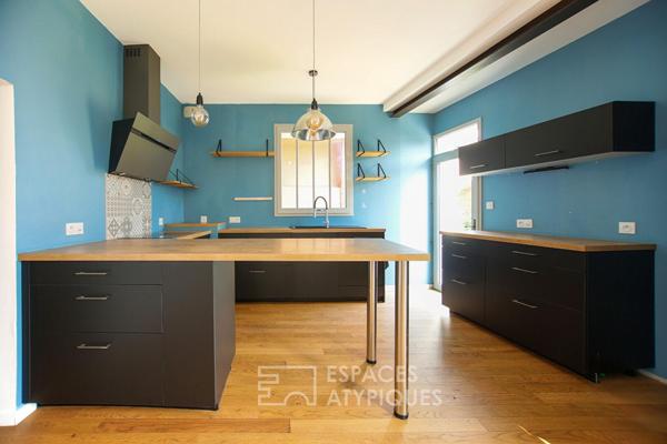 Maison familiale en centre-ville