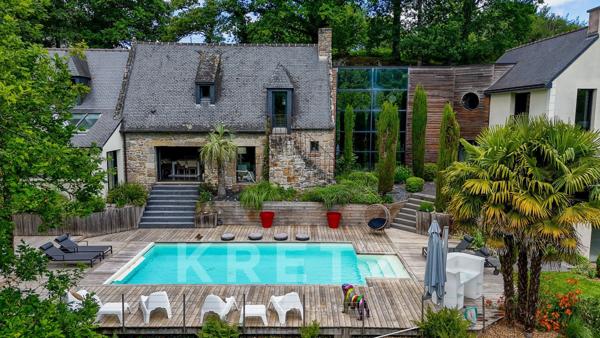 Propriété de caractère avec piscine sur 1 hectare aux portes de Saint-Brieuc