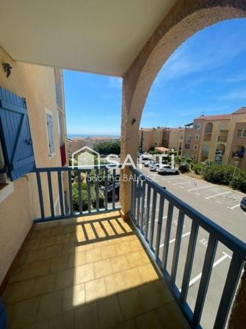 Balcon  avec aperçu  mer