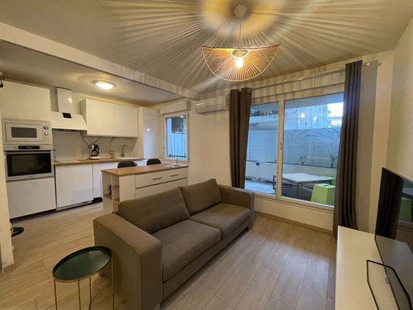 A LOUER - APPARTEMENT TYPE 2 MEUBLE - AIX NORD - TERRASSE ET PARKING