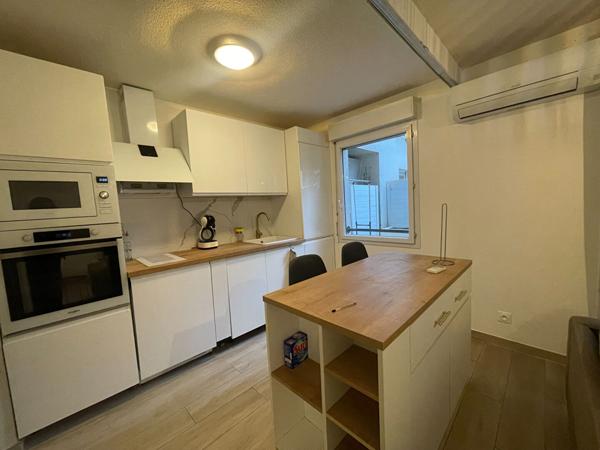 A LOUER - APPARTEMENT TYPE 2 MEUBLE - AIX NORD - TERRASSE ET PARKING