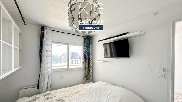 EXCLUSIVITE, Villers-sur-Mer, appartement 31 m2 à vendre, parking privé, plage et commerces à pied, disponible immédiatement