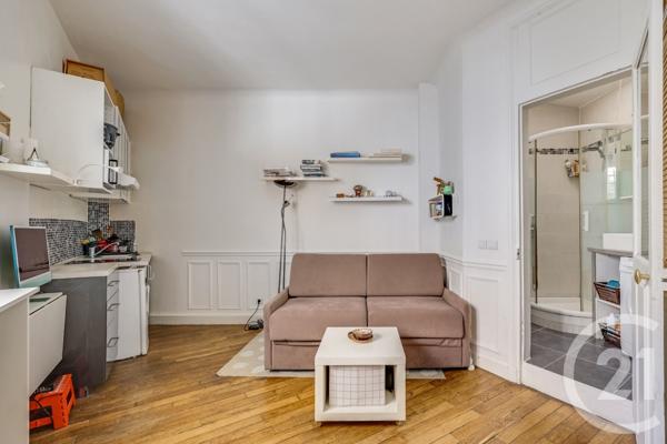 Appartement F1 à vendre  1 pièce - 17 m2 PARIS - 75020