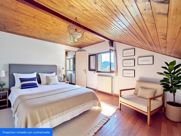 Grande maison Vallouise-Pelvoux avec jardins et stockage expo Sud