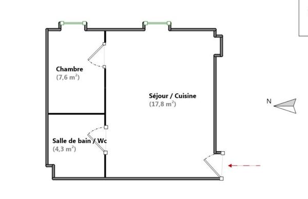 Appartement à vendre 2 pièces 30 m² Beaumont-sur-Oise
