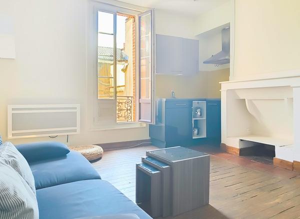 Toulouse centre T2 lumineux calme sur cour