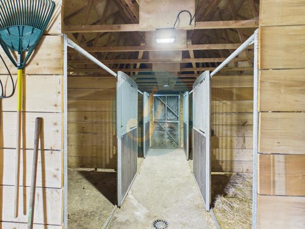 Pouilly-sur-Loire (58150) Longère en bois 300m2, 5 chambres, chenils, boxes à chevaux sur 2 hectares clos entre champs et forêt