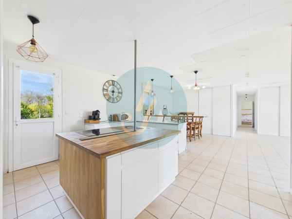 Pouilly-sur-Loire (58150) Longère en bois 300m2, 5 chambres, chenils, boxes à chevaux sur 2 hectares clos entre champs et forêt