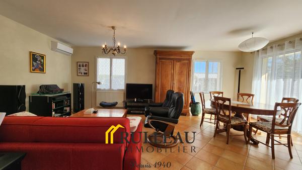 Maison 4 pièces 115 m² plain-pied RT 2012 hypercentre Saint-André-de-Cubzac lumineuse terrain 523 m² garage Détails des diagnostics énergétiques