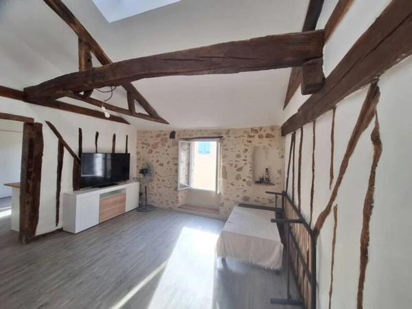 🏡 MARCIAC  MAISON DE VILLE AVEC LOCAL COMMERCIAL ET APPARTEMENT DUPLEX FORT POTENTIEL !