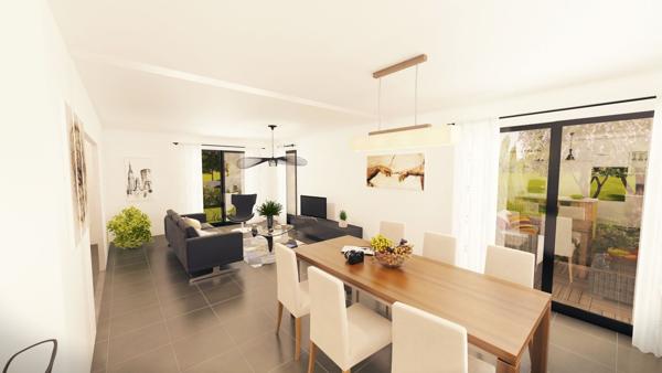 Terrain + Maison à vendre 4 pièces - 102 m²
