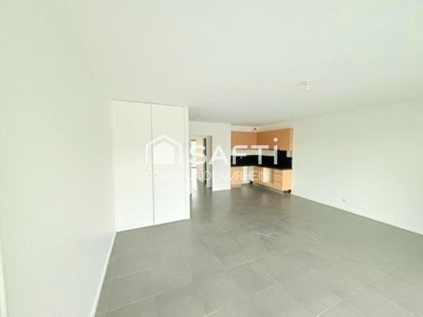 3 pièces lumineux, cave, parking, RER E à 300?m !