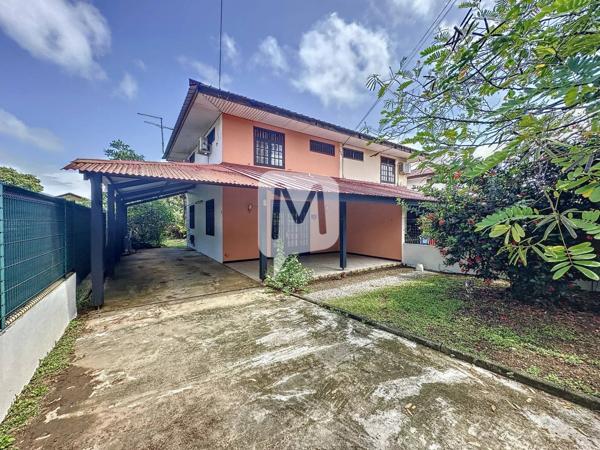 Dpt Guyane (973), à louer CAYENNE maison T3 meublé duplex de 162.88 m² m²