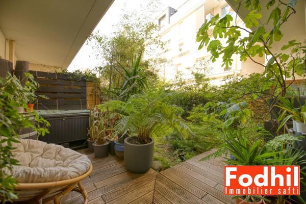 Appartement 4 pièces 82m² avec terrasse et jardin- Parking en sous-sol.