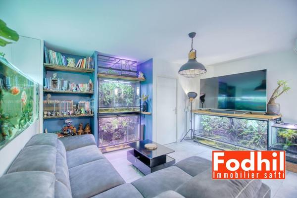 Appartement 4 pièces 82m² avec terrasse et jardin- Parking en sous-sol.