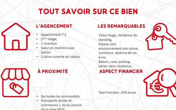 Appartement à vendre    2 pièces • 33,71 m2 Dijon