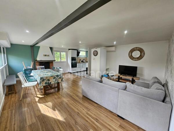 Dpt Landes (40), à vendre maison T5 de 97,10 m² habitables + sous sol de 52 m²