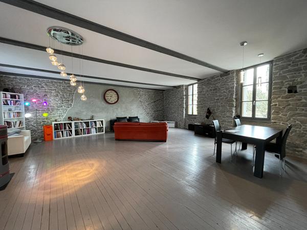 Location maison loft rénovée avec 4 chambres grand garage vue sur la Cité et terrasse à Carcassonne