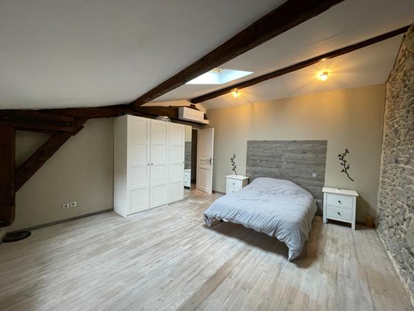 Location maison loft rénovée avec 4 chambres grand garage vue sur la Cité et terrasse à Carcassonne