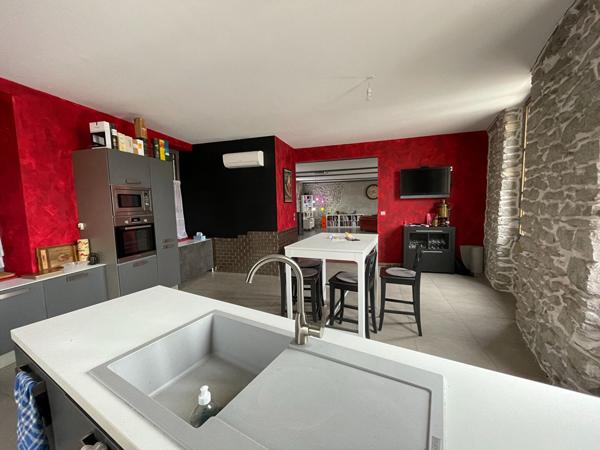 Location maison loft rénovée avec 4 chambres grand garage vue sur la Cité et terrasse à Carcassonne