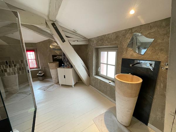 Location maison loft rénovée avec 4 chambres grand garage vue sur la Cité et terrasse à Carcassonne
