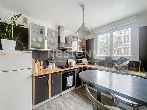 Brest: bel appartement T3 dans le secteur de Montaigne-saint Luc
